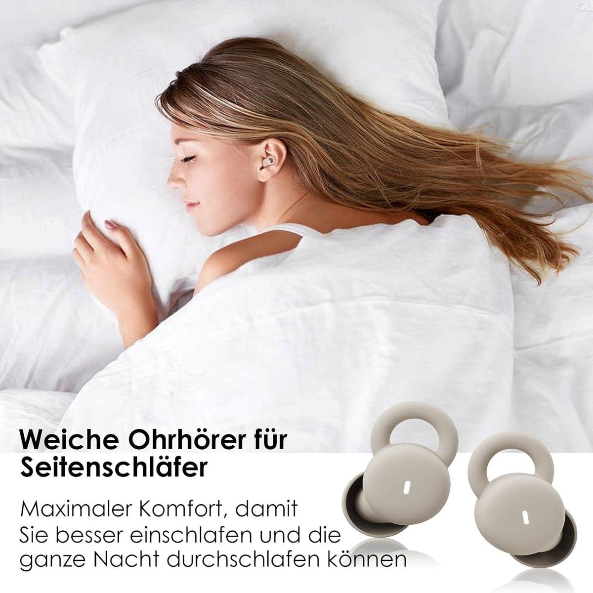 Slaapmasker Bluetooth Kleinste Onzichtbare Slaap-oordopjes - Comfortabele Geluidsblokkering - Draadloze Bluetooth Oordopjes voor Zijslapers - Kleine Verborgen Slaaphoofdtelefoon - Werk - Sport