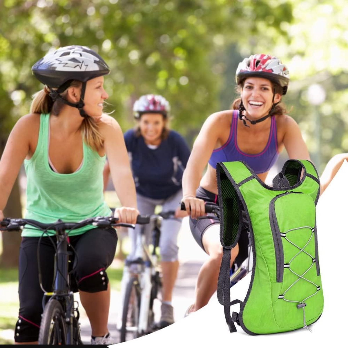 MTB-rugzak, fietsrugzak, waterdichte rugzakken, ultralichte sportrugzak voor fietsen, hardlopen, kamperen