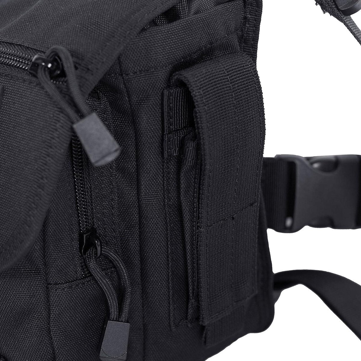 Waterdichte Airsoft Tactische Beenplaat Utility Pouch Tas - Type B Cross Over Been Rig - Outdoor Fietsen Wandelen Heup/Dij Tas - Seibertron Vriendelijke Wandeltas