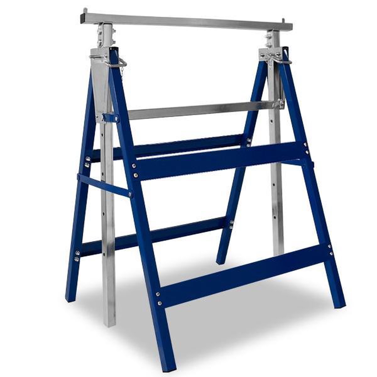 Metal Trestles - Height adjustable - Up to 200kg - 2 pieces