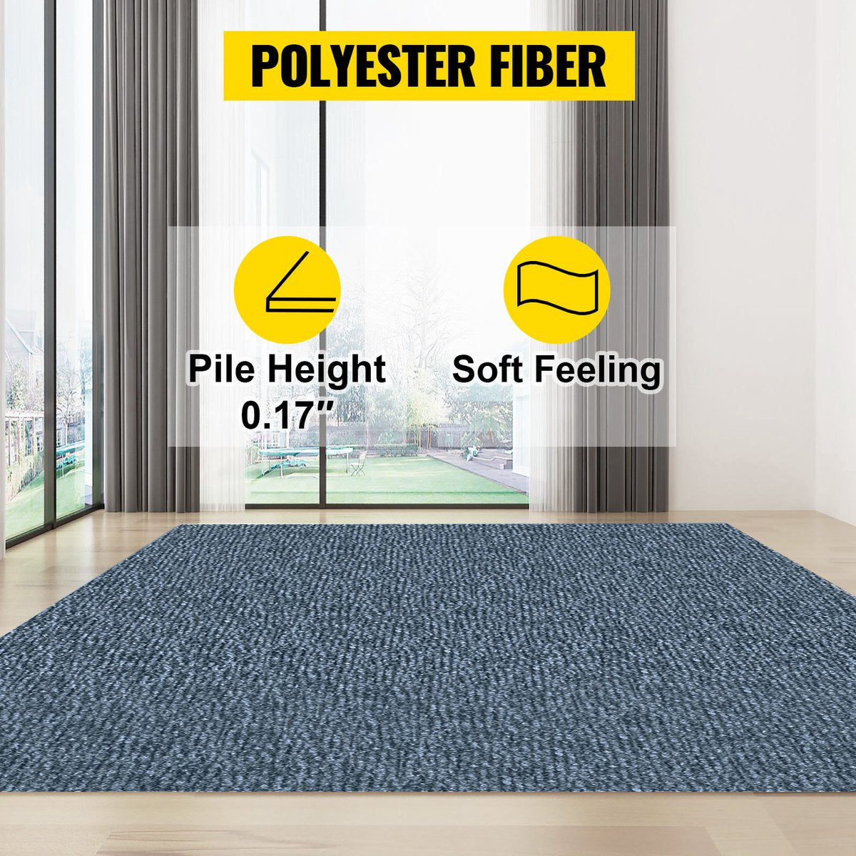 Home Fleece Carpet Solid Color Grey, Bedroom Soft Fluffy Runner Carpet Home 1.8x4 M, Carpet For Indoor Living Room, Nordic Style Carpet Home Carpet Mat Solid Color Carpet Bedside