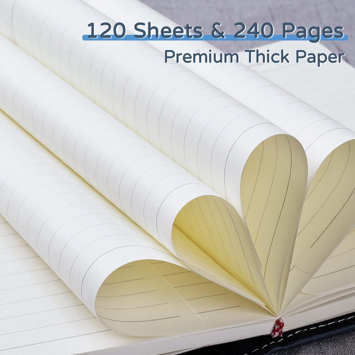Equivera Dagboek met Slot - Notitieboek met Slot - Premium Papier - Notitieblok met Slot - Cijferslot - Dagboek