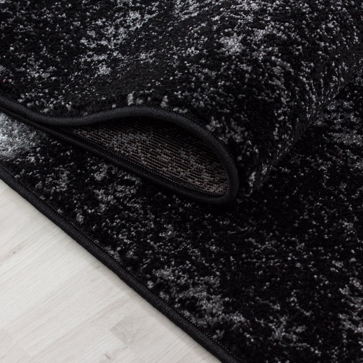 Gray Low-Pile Carpet - 120x170cm - Modern - Living Room - Salon - Bedroom - Dining Room