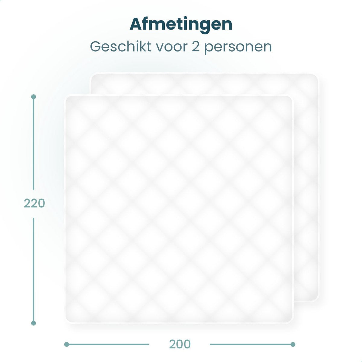 Luxe 4-seizoenen dekbed 200 x 220 - Hotelkwaliteit - Antiallergisch - Zomerdekbed & Winterdekbed
