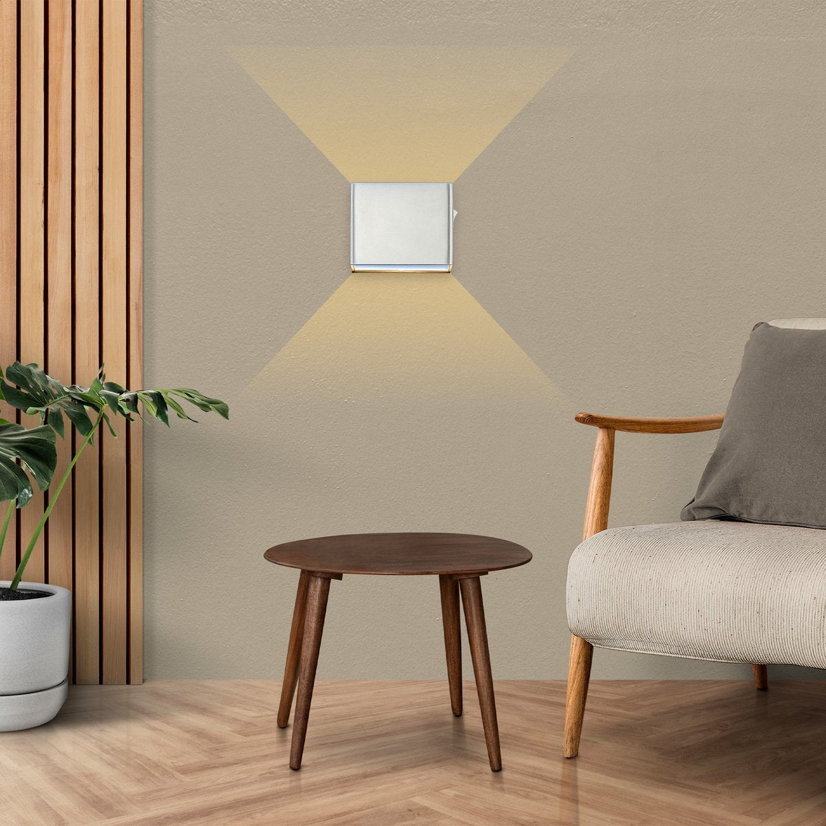 Wandlamp Oplaadbaar - 2 Stuks - Wandlamp Binnen - Draadloos - Smart - Oplaadbaar - Muurlamp - Woonkamer - Badkamer - Kinderkamer - Slaapkamer - Wit