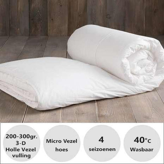 Donsdeken - Wellbed Classic - vierseizoenen - Anti-Allergie - 240x220 cm