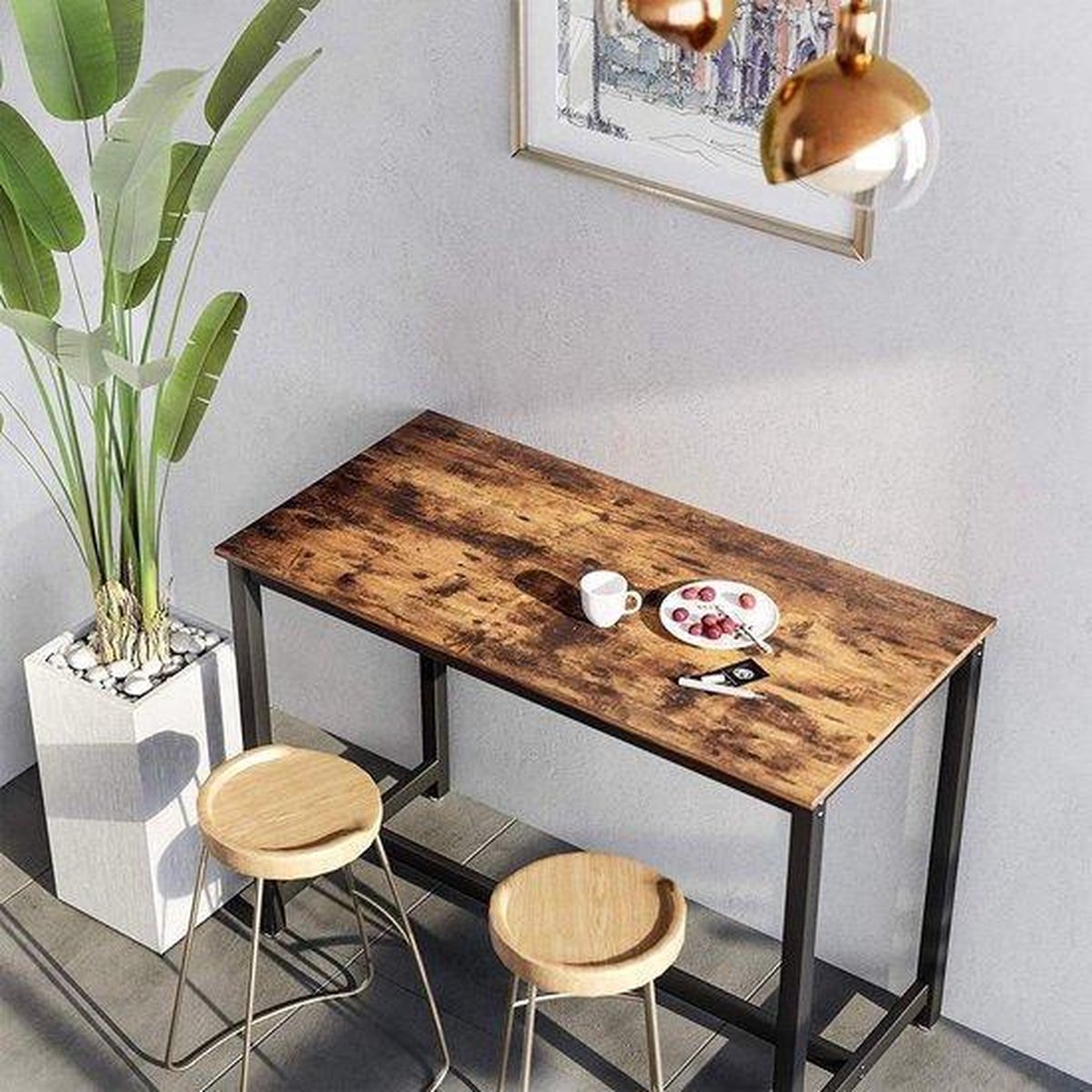 Bartoog - Keukentafel - Vintage - Industrieel