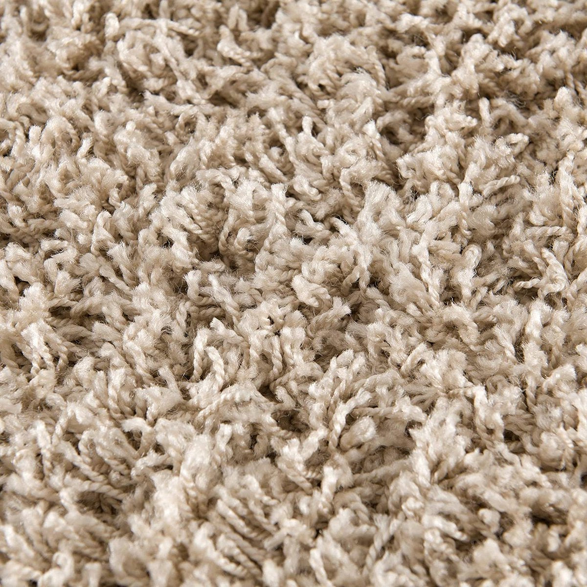 Loca Shaggy Vloerkleed Beige - 240 CM - Hoogpolig Vloerkleed - Tapijt Woonkamer, Slaapkamer
