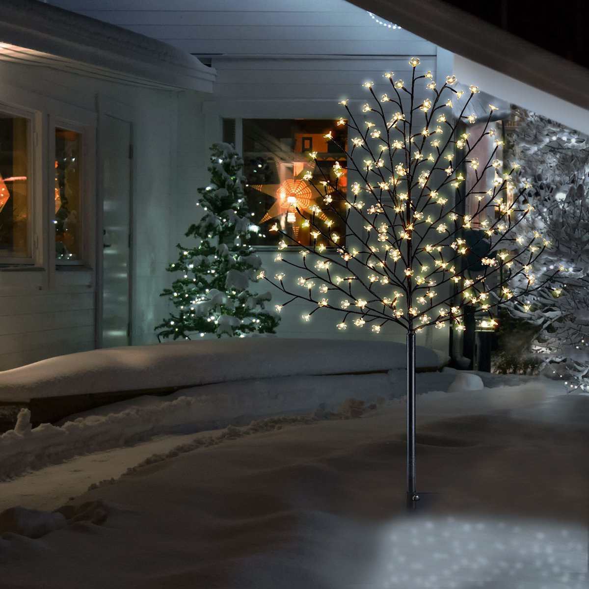 Christmas Blossom Tree Lichttak - 220 cm - 220 LEDs - Voor binnen of buiten