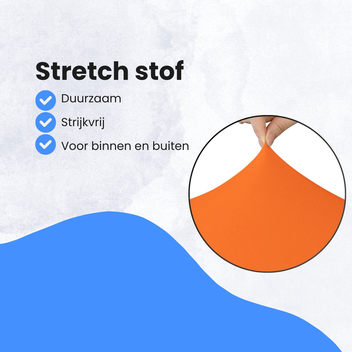 Statafelrok Oranje 4x – Extra dik & Sterk - ∅80-85 x 110 cm – Tafelhoezen voor Statafel – Partytafel Tafelrok – Stretch 4 stuks Statafelhoes - Sta Tafel Hoes - Staantafelhoes – Bruiloft - Robuust en weerbestendig – Cocktailparty