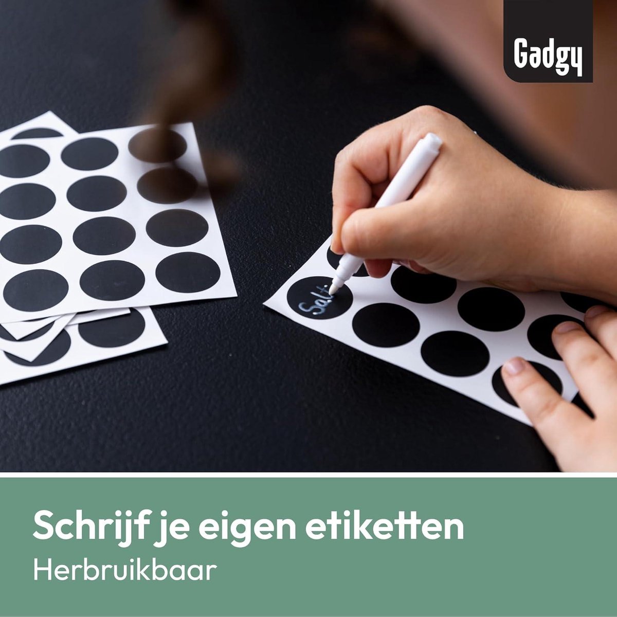 Kruidenpotjes met Stickers - Gadgy Kruidenrek Staand - Glazen Potjes met Deksel - Kruidenrekje Bamboe - Set inclusief Rekje - Kruidenstrooier - Stickers - Strooideksel - Stift