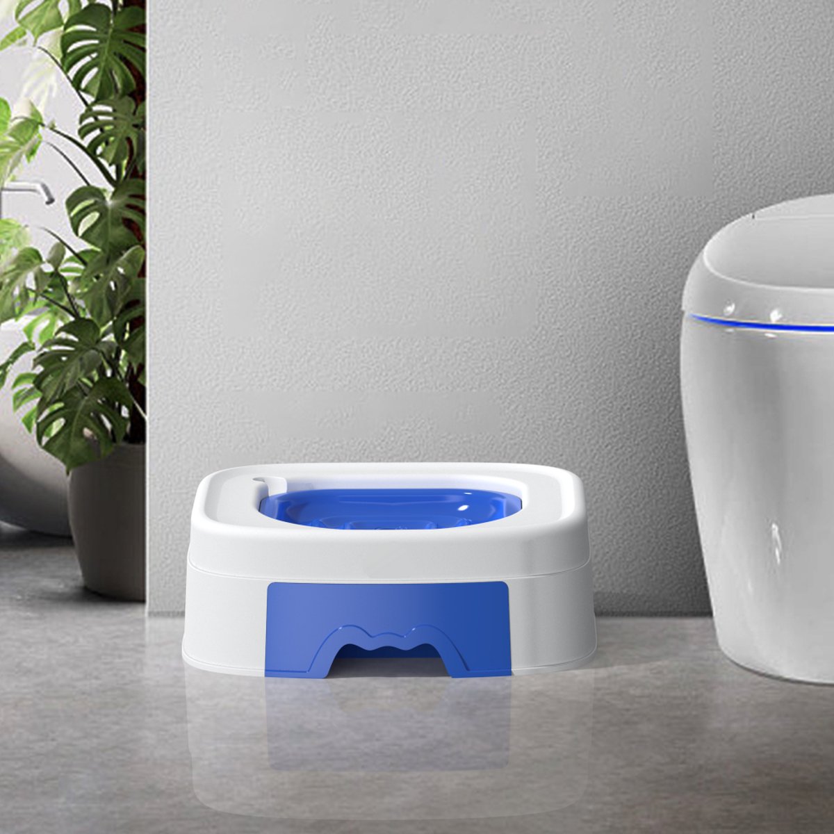 Newest Cat Toilet Toilet Trainer, Reusable Litter Box Without Litter, Training Education Cat Urinating Peeing Toilet Tool