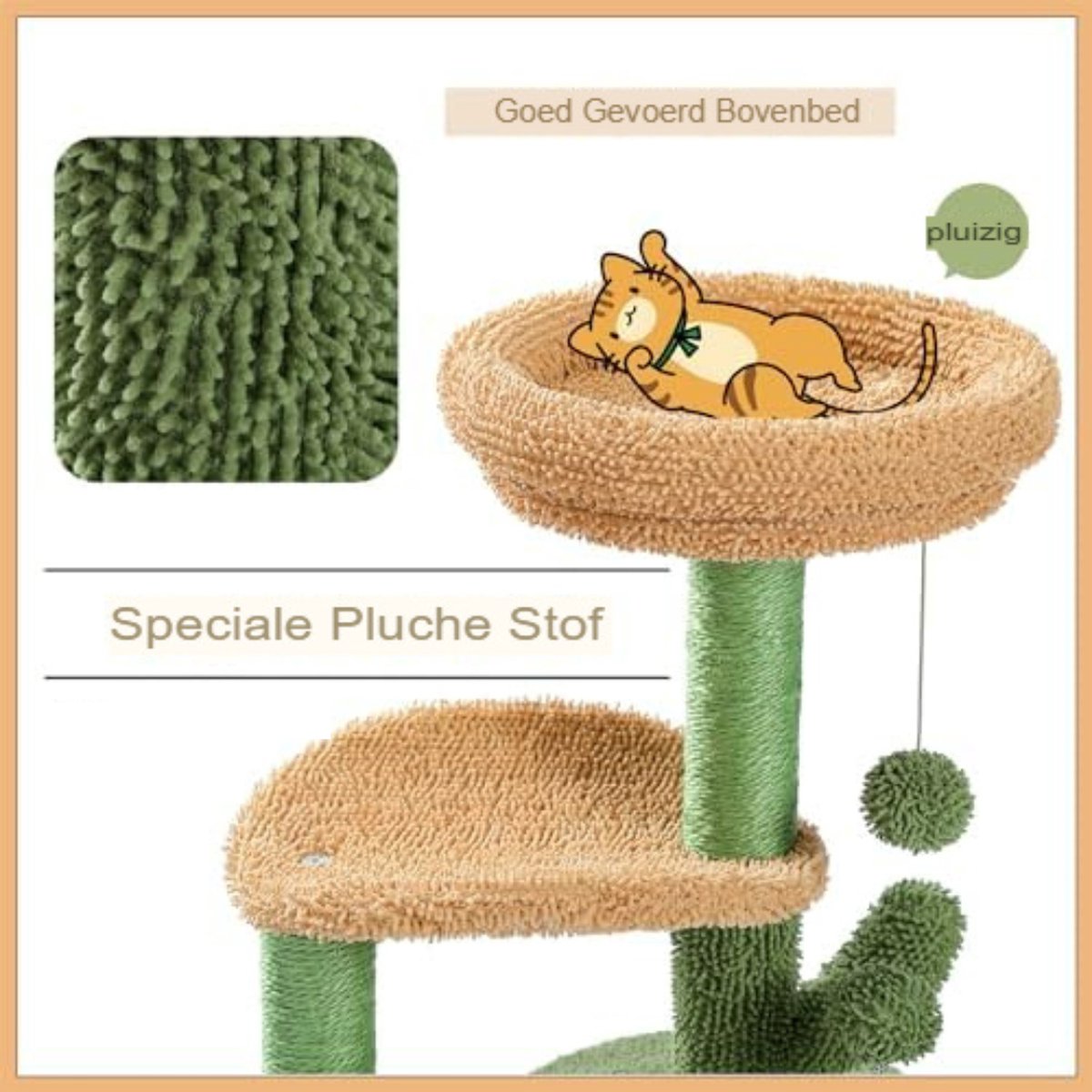 Cat Scratcher - Scratching Post for Heavy Cats