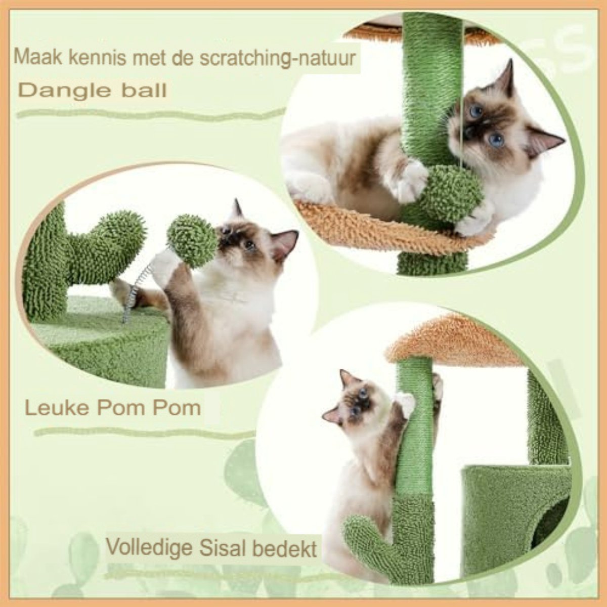 Cat Scratcher - Scratching Post for Heavy Cats