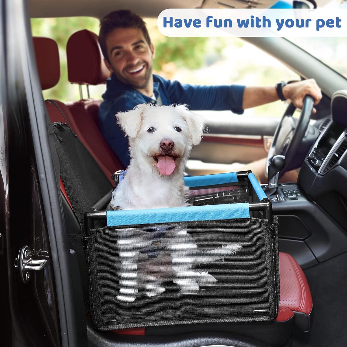 Auto Hondenmand - Autostoel Hond