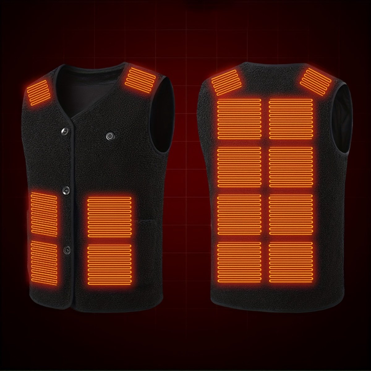 Xerolax Verwarmde Bodywarmer - Heated Vest - Elektrische Bodywarmer - Jas - Oplaadbaar - Unisex - Maat L - 3 Standen