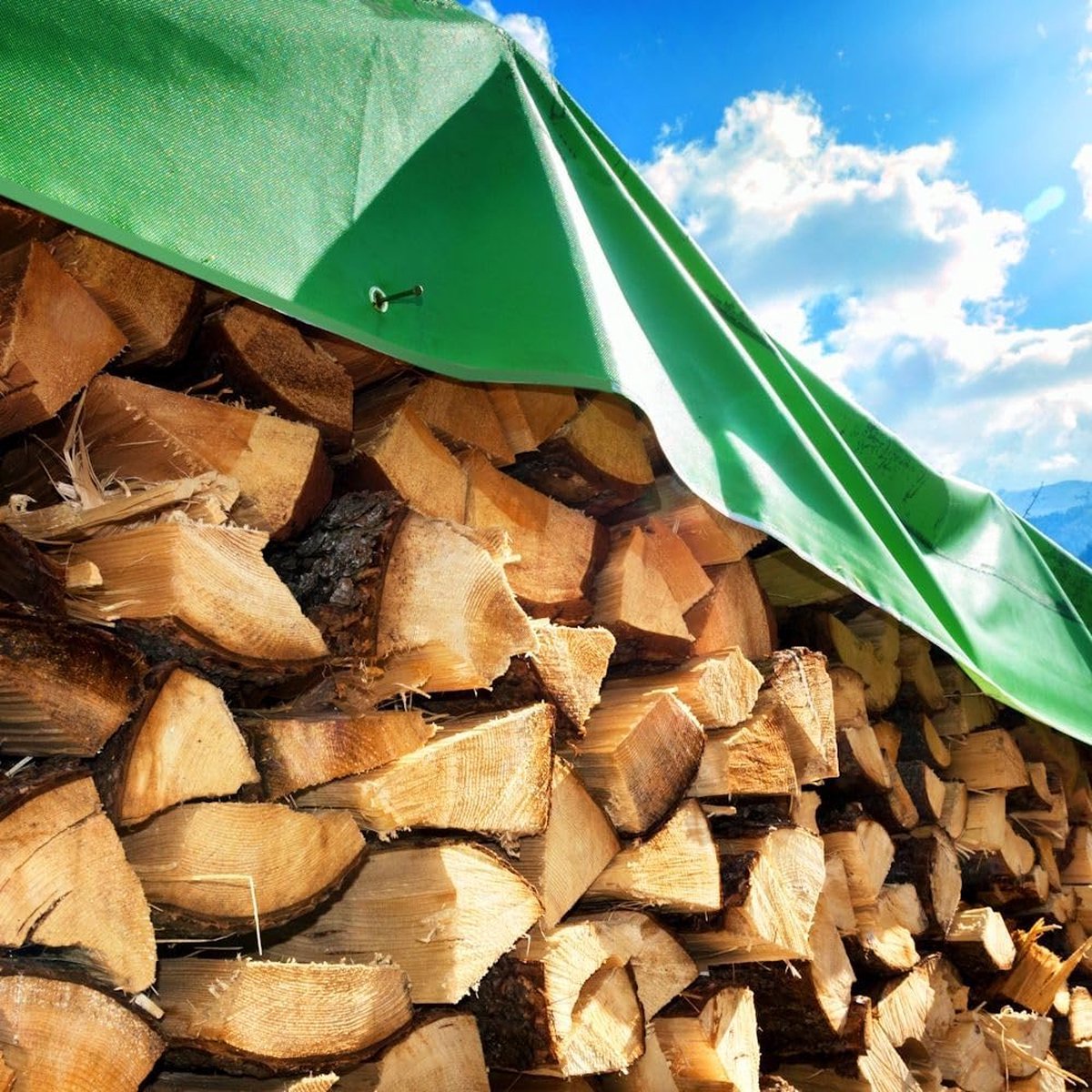 3m x 6m 140g/m² Heavy Duty zeildoek groen dekzeil beschermzeil bootzeil