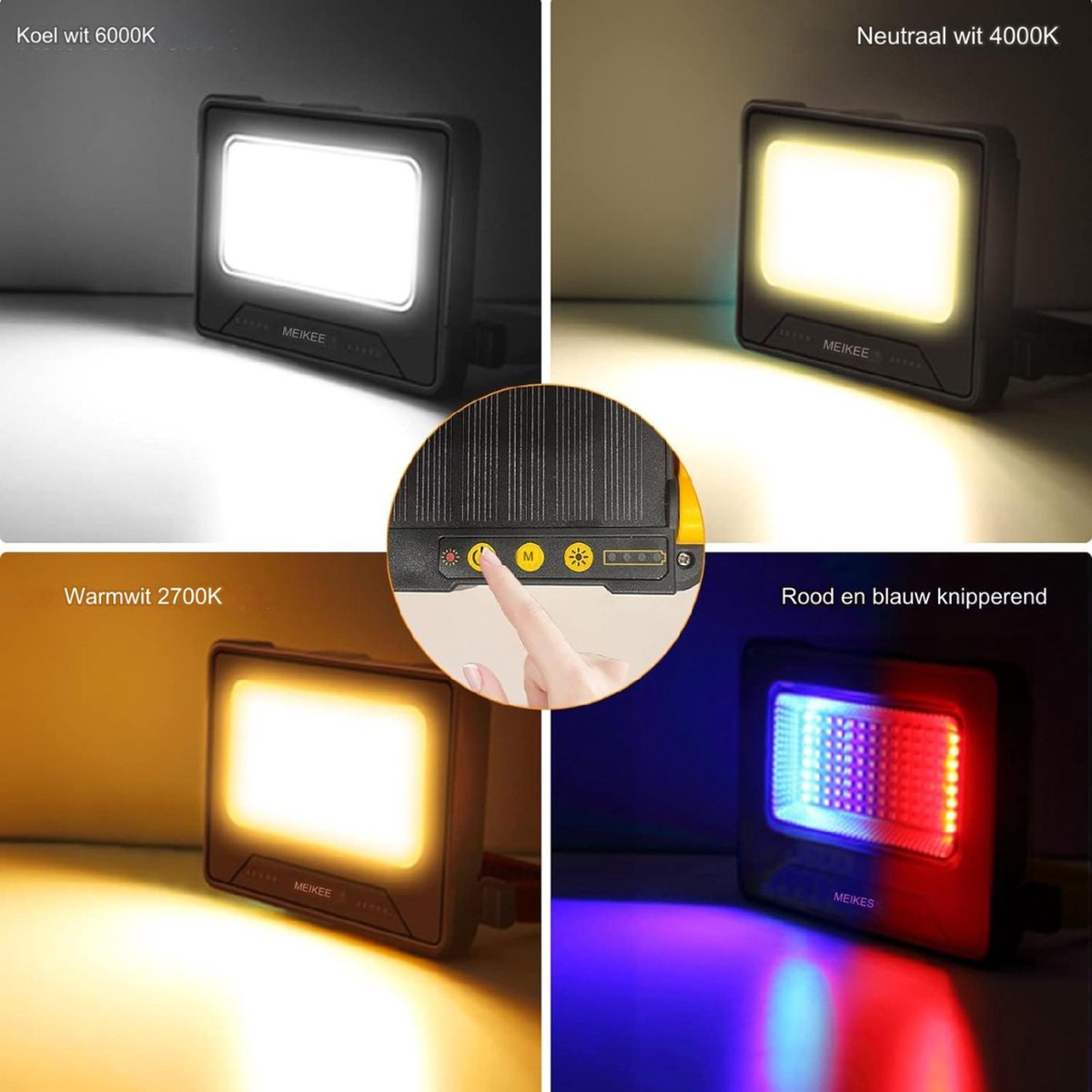 Camping Lantaarn - Tentlamp - Outdoor - LED Lamp - Buitenlantaarn - Ophangbaar - Oplaadbaar