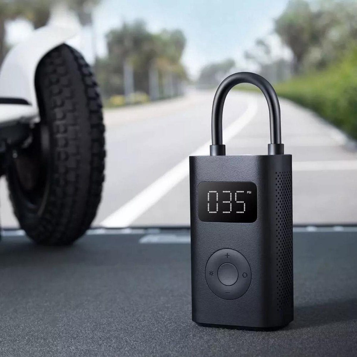Portable electric tire inflator - electric tire inflator - portable - electric - tire inflator - inflator - small inflator