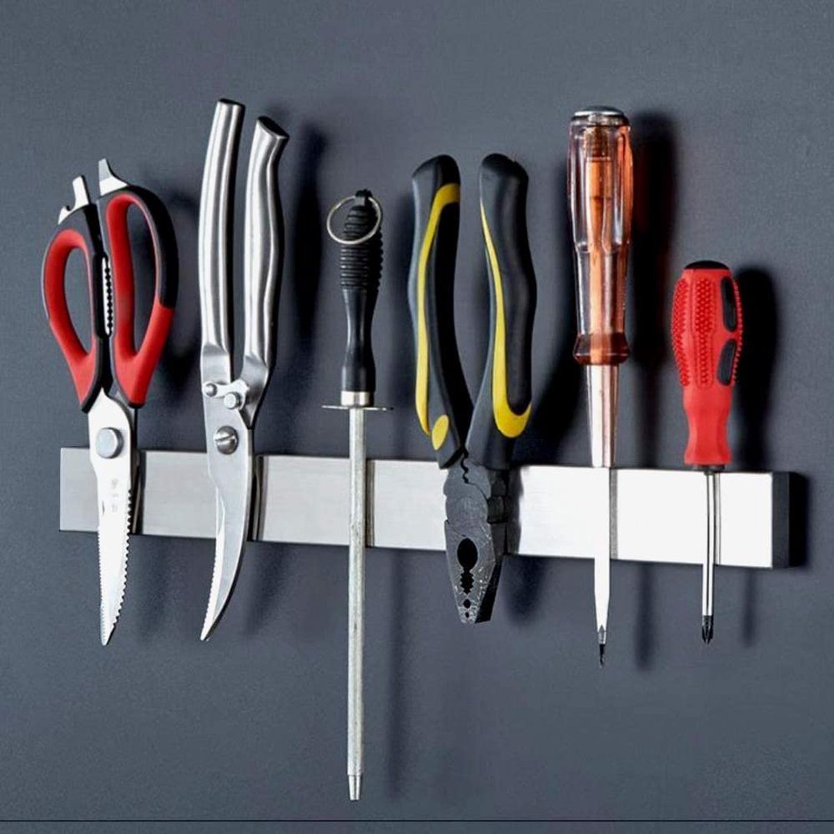 knife holder - knife block / Magnetic knife block without knife, Empty knife block