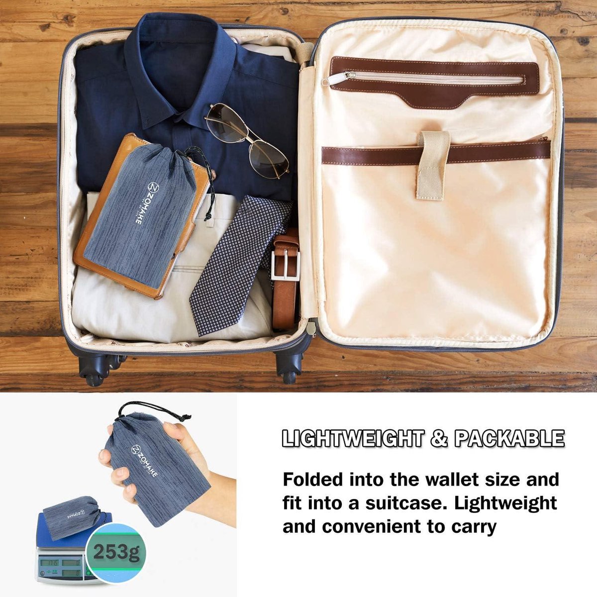 Foldable ultralight small backpack - waterproof hiking backpack 18 liters - women and men outdoor hiking