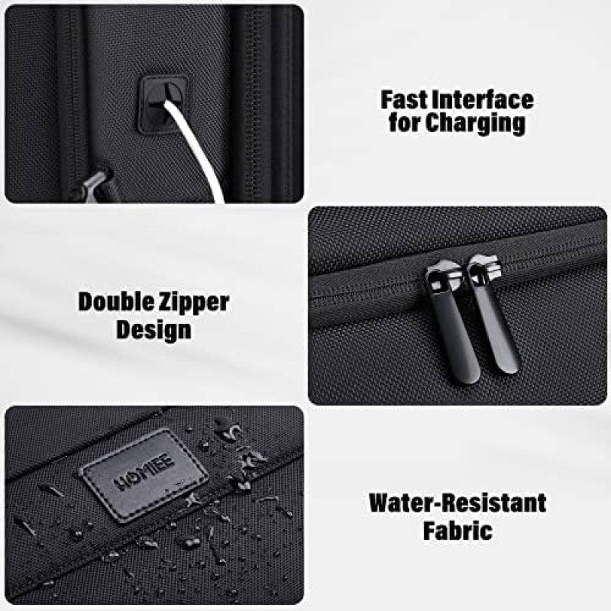 Handbagage, reisrugzak, uitbreidbare rugzak, 38 tot 50 liter, 17,3 inch laptoprugzak, heren, dames, handbagage, vliegtuig, opvouwbare reistas, rugzak, grote reistas, X-Large, Vakantie