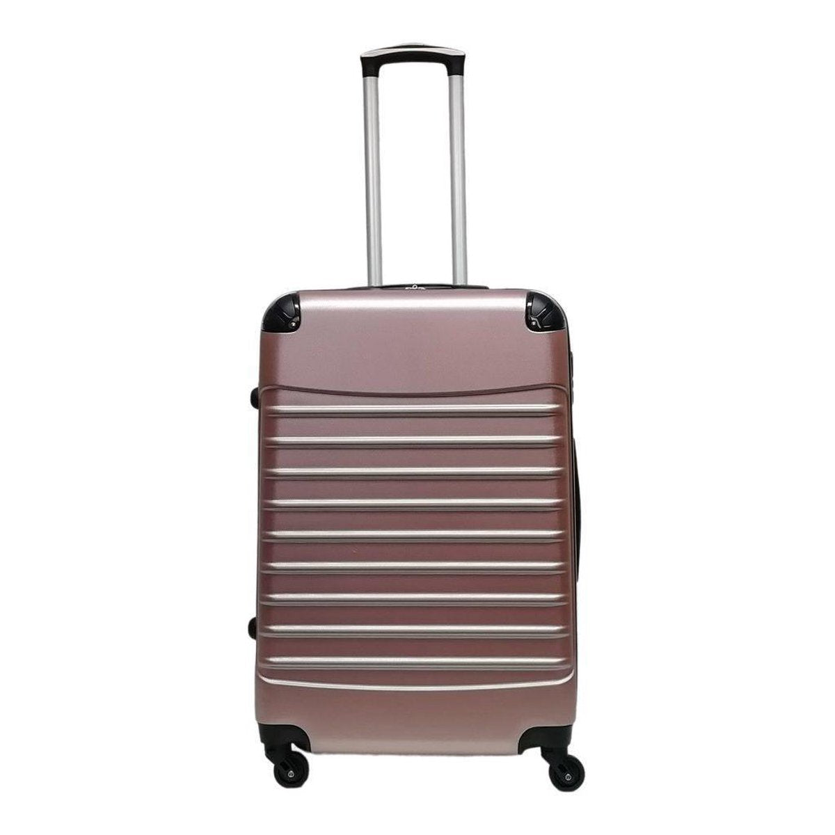 Quadrant - 2-delige ABS Koffer Set - Roségoud