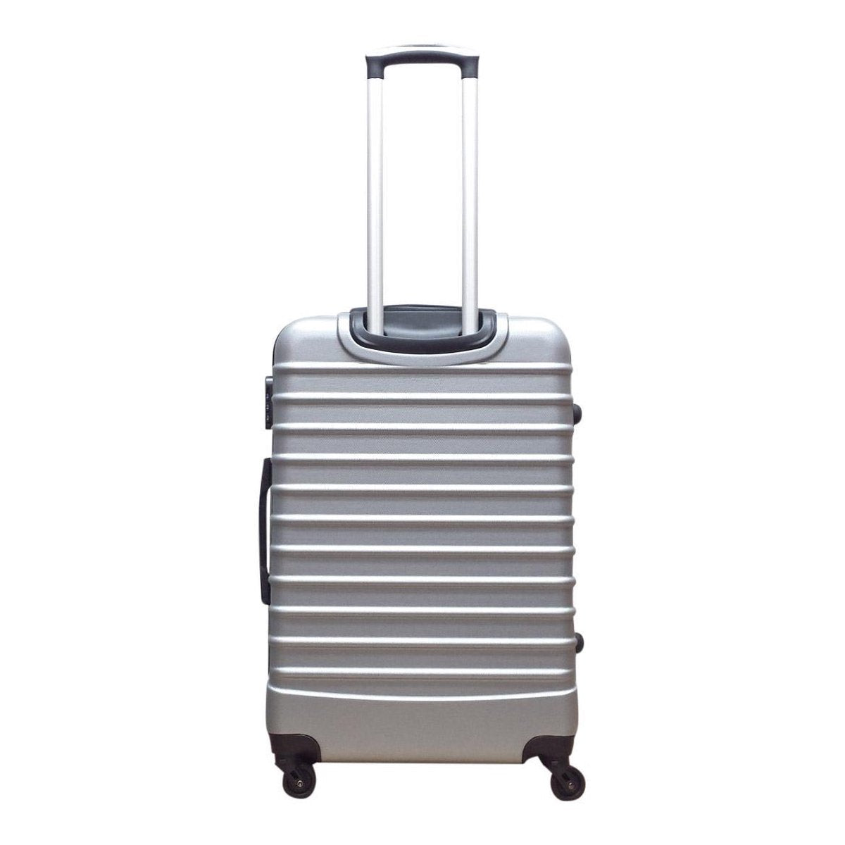 Quadrant - 2-delige ABS Koffer Set - Zilver