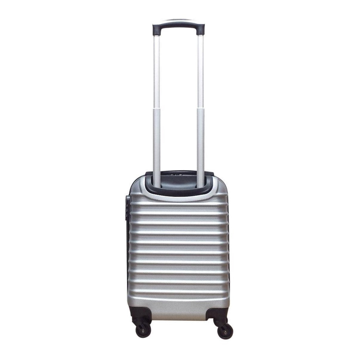 Quadrant - 2-delige ABS Koffer Set - Zilver