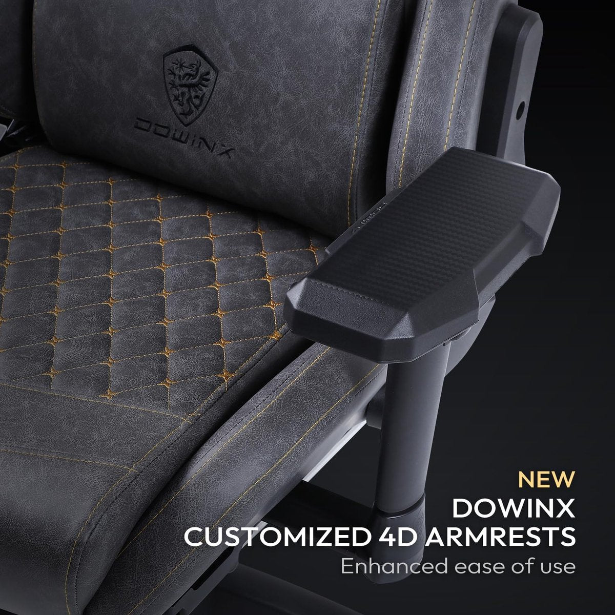 Ergonomische Gaming Stoel met Massage - Grijs