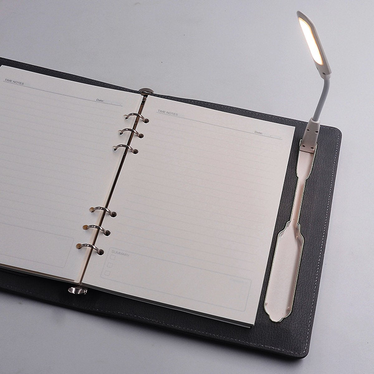 Viatel Luxe Zwart Lederen Dagboek Planner Agenda Relatiegeschenk Smart Power Bank Notitieboek Met Draadloze Oplader 16G USB Flash Drive