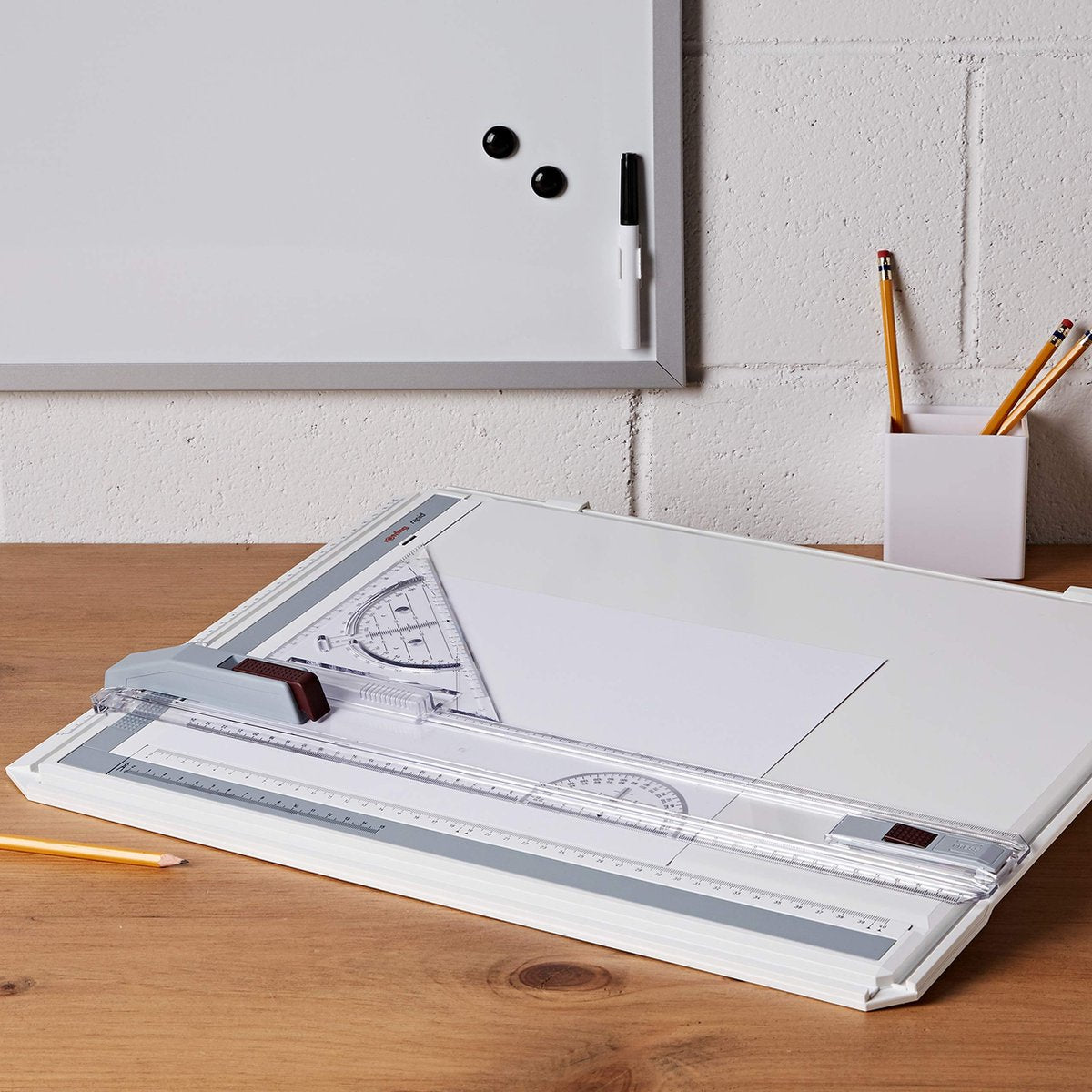 rOtring Rapid Drawing Board | with ruler, compass, and square | A3-size drawing board