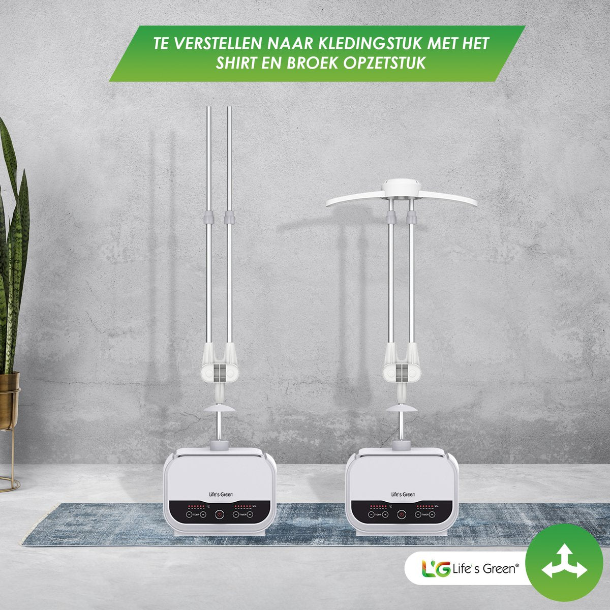 Life's Green® Strijkpop - Strijkmachine - Strijkdroger - Strijkpop Voor Hemden
