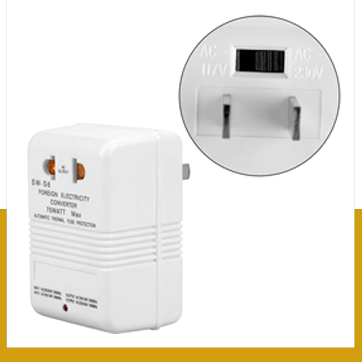 Elysium - Voltage Converter - Converter 110V To 220V - Voltage Converter 110 230 Volt - 30W