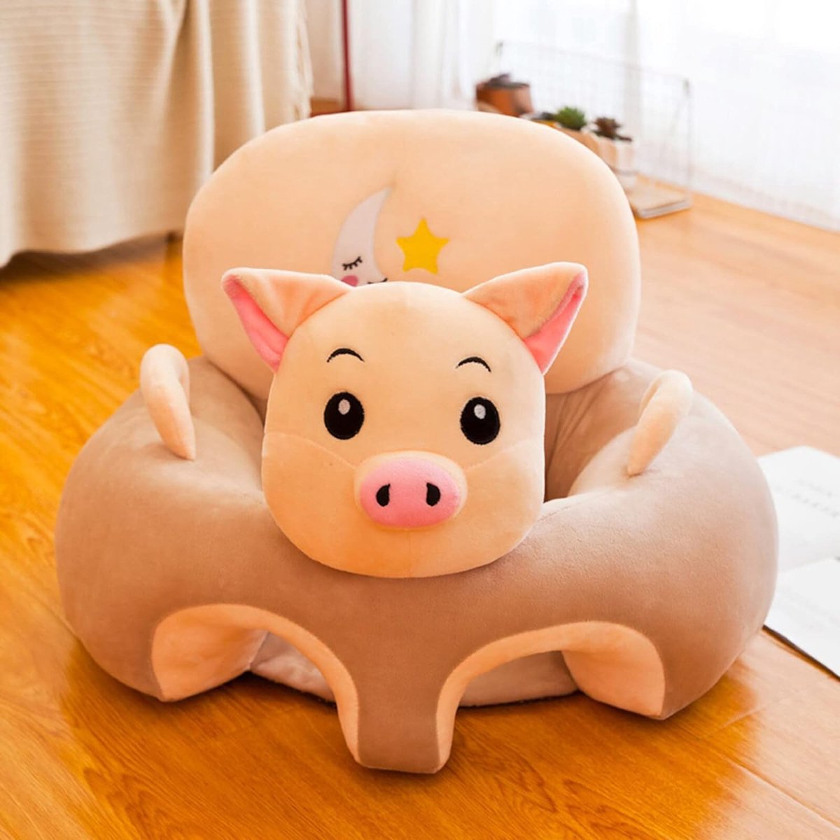 Babyzithulp, vloerzitje babyhoes, babyzitzak zitten, lighoes, baby zitstoel, afdekking, geschikt voor kinderkamer, kruipkamer, speelkamer