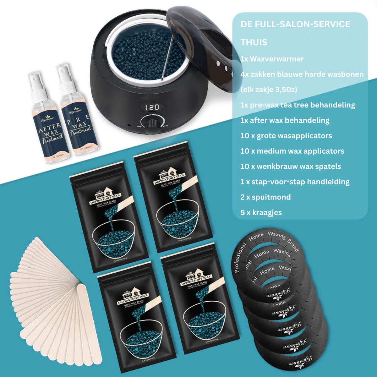 Waxapparaat - Wax Heater - Wax Verwarmer - Lippen, Bikinilijn, Gezicht, Wenkbrauwen, Lichaam - 5 Jaar Garantie