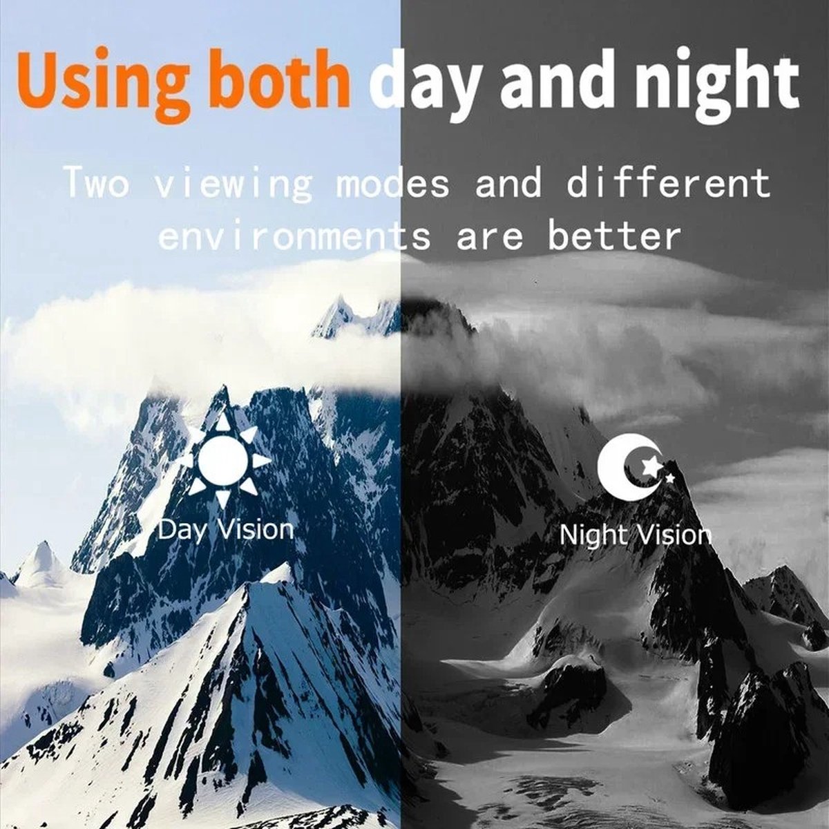 Night Vision - Night Vision With Infrared - Thermal Imaging Night Vision - 5x Zoom - HD