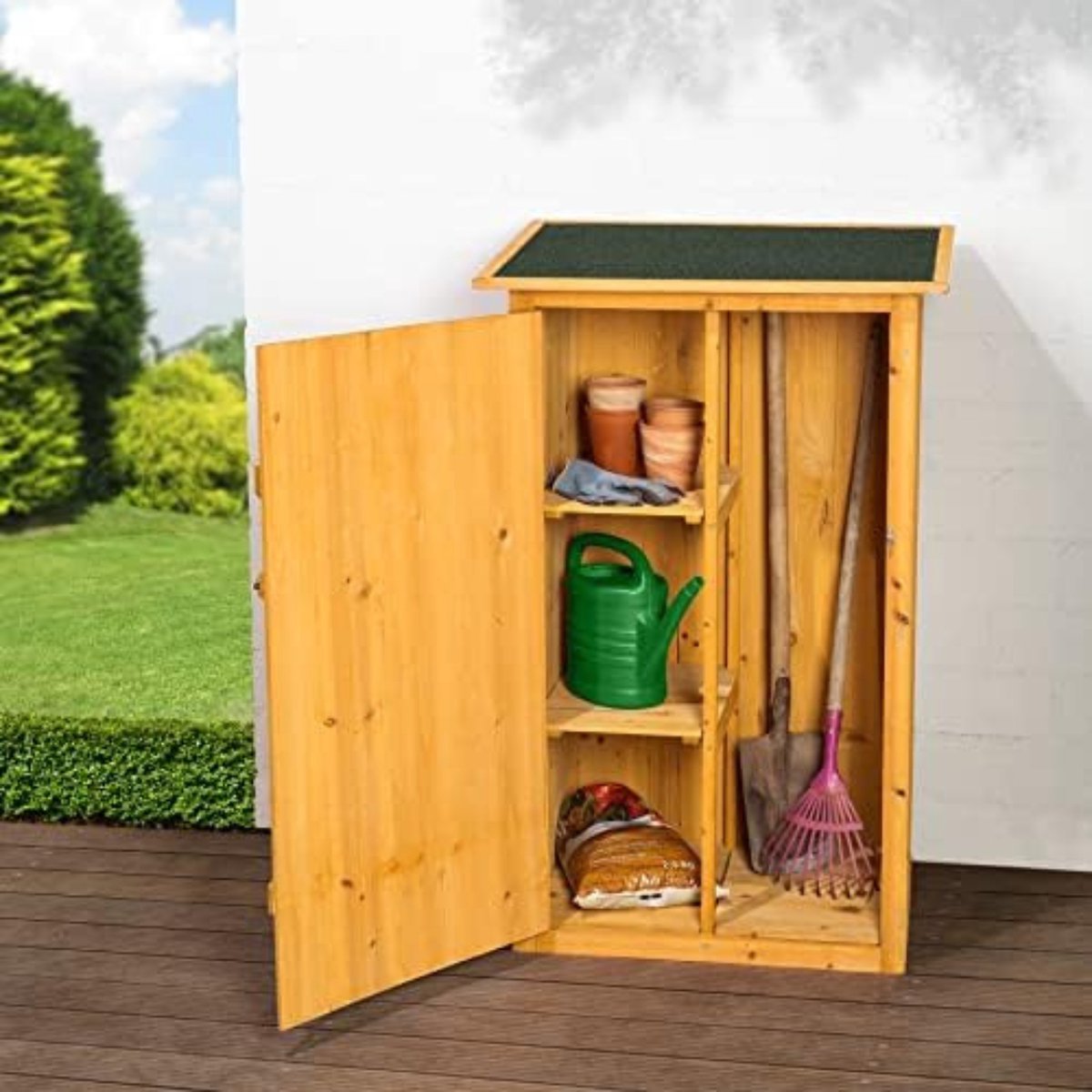 Tuinkast Hout - Tuinkast Hout Berging - Tuinberging Hout - Tuinkasten Voor Buiten