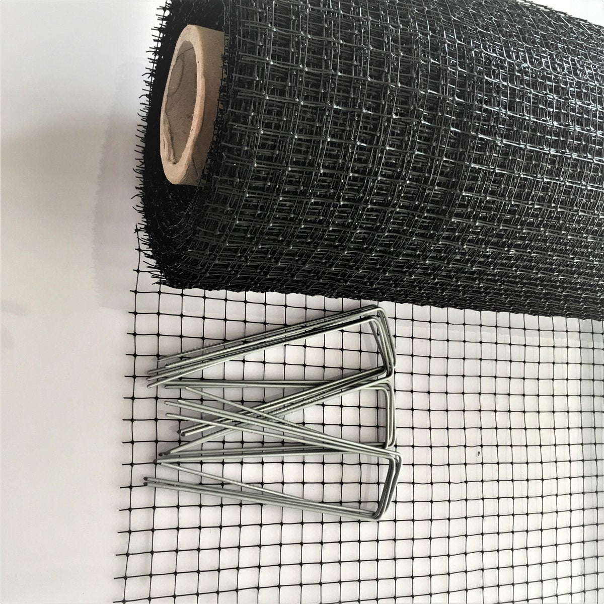 50 M² mollengaas 60 g/m² + 50 gronddoekpennen - mollengaas - mollengaas