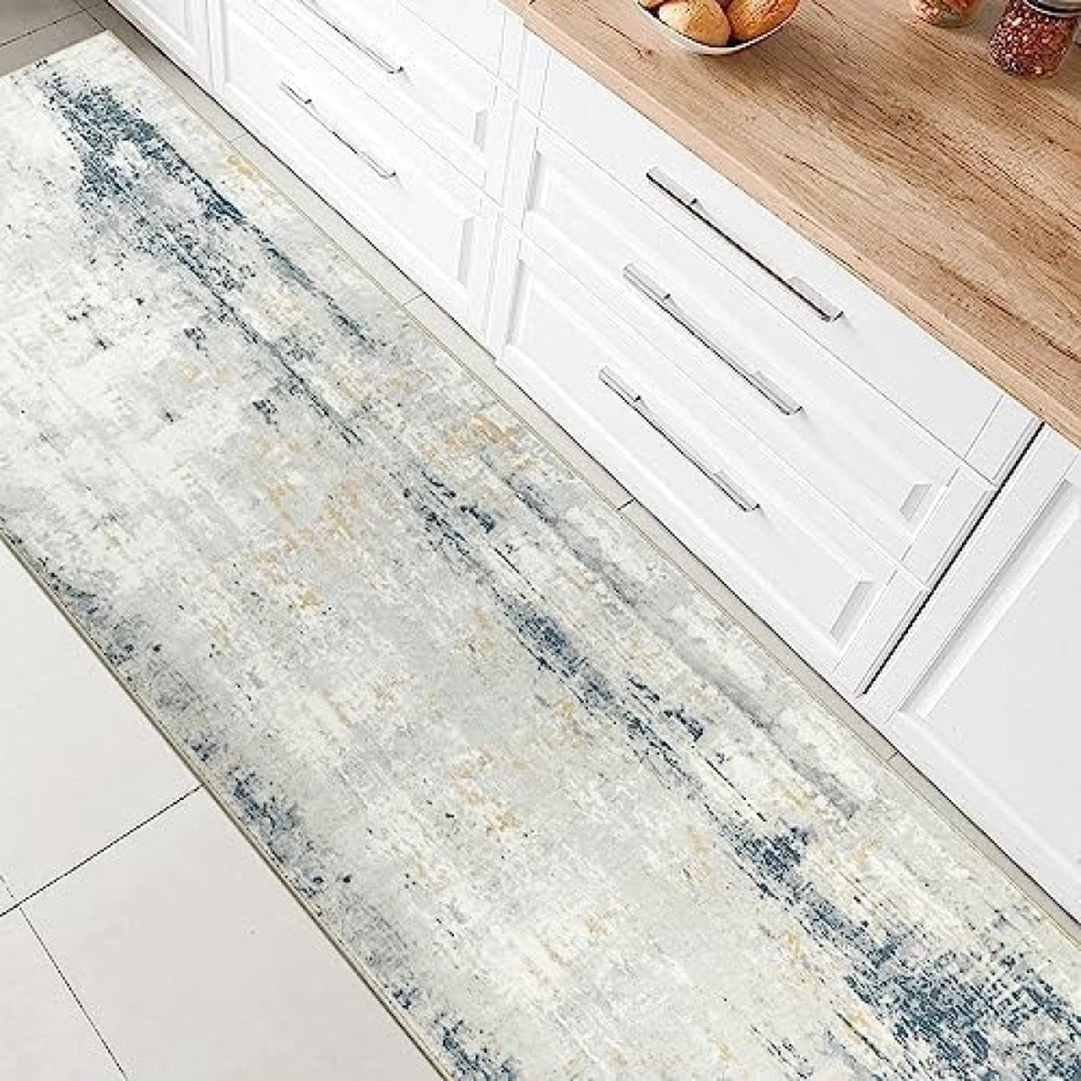 Carpet runners for hallways, non-slip hall runners, rugs, long hallway carpet, kitchen carpet runner, washable rug, floor mat for hall, entryway, kitchen, laundry room, living room