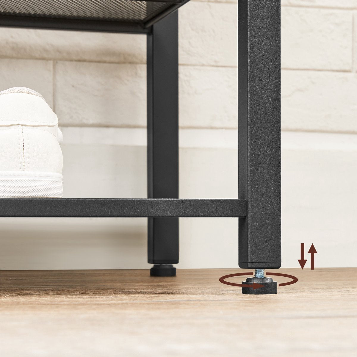 Coat Rack with Bench and Shoe Storage