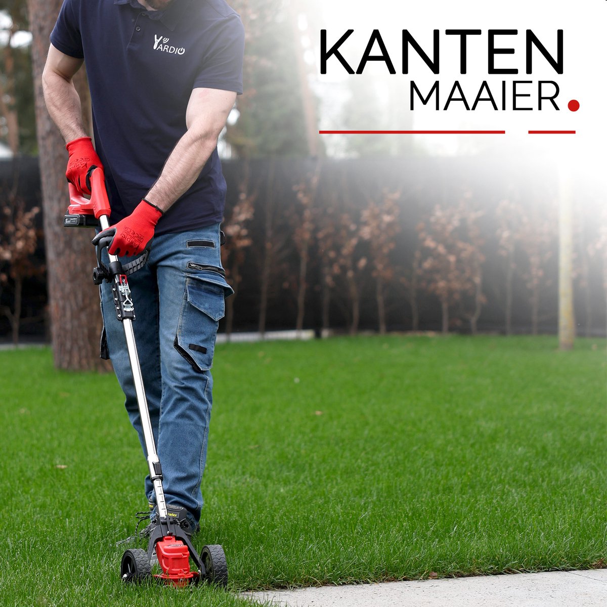 TGT500W-Premium - Grastrimmer - Bosmaaier - Op Wielen - Draadloos Met 2x Accu