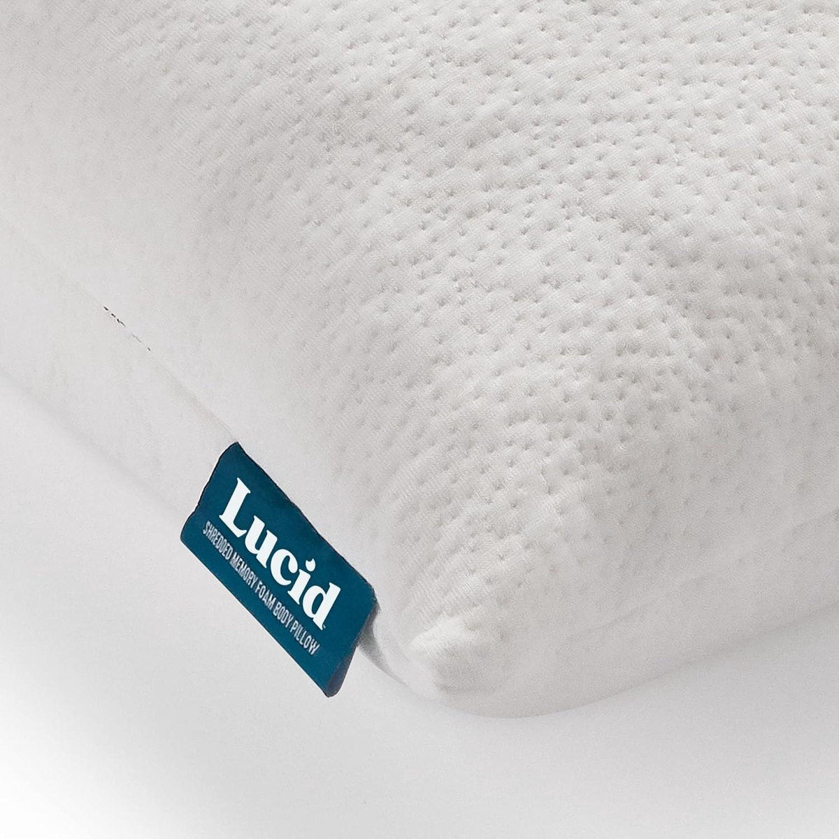 Shredded Memory Foam body pillow 20 x 54 inch with cover - ergonomic side sleeper pillow for adults - ideal pregnancy pillow maternity pillow cover xxl