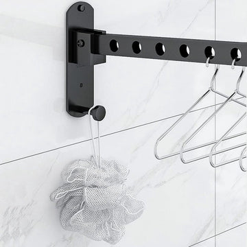 Equivera Wanddroogrek - Wanddroogrek Inklapbaar - Droogrek - Wand Droogrek - Wasrek Hangend - Schuifbaar