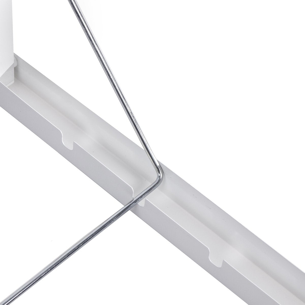 ABJ - Opvouwbaar Mini Droogrek voor badkamermuurmontage - 60 cm - WIT