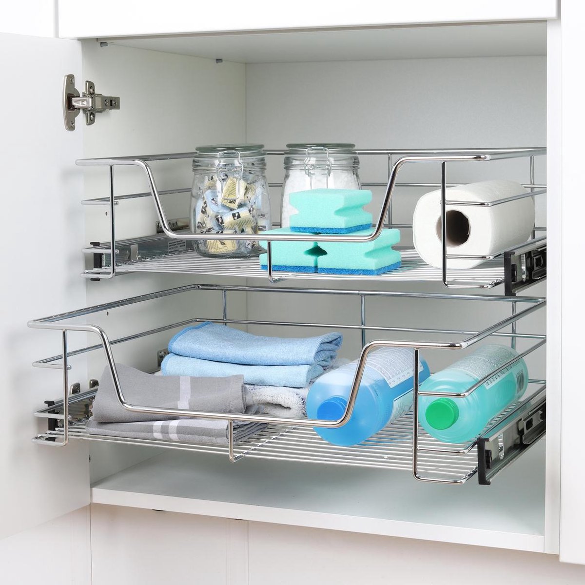 Basis Keukenkast Schuiflade - 60 cm - RVS