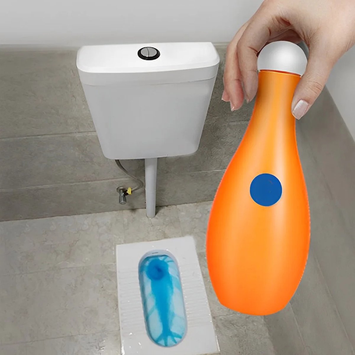 Automatic Toilet Cleaner and Bathroom Air Freshener – Clog Remover and Stain Remover – Household Accessories