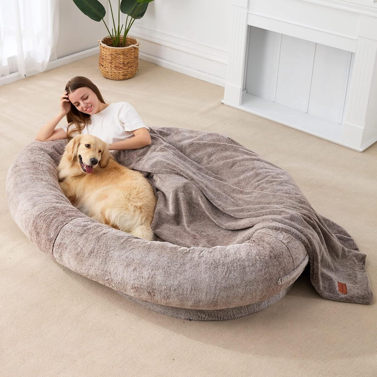 Human Dog Bed - Dog Bed for Humans - Humans and Pets - Sleeping Bed - Bean Bag - Bean Bag Bed