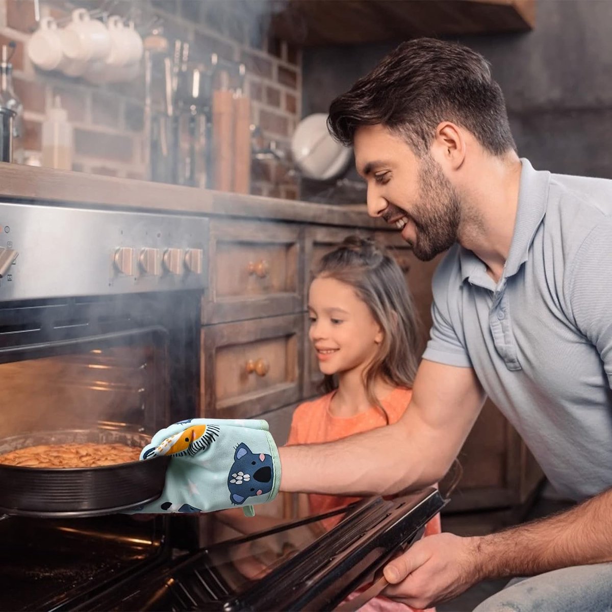kids schort met zakken voor 2-6 jaar jongens meisjes, verstelbare schort kinderen voor keuken koken bakken schilderen feest
