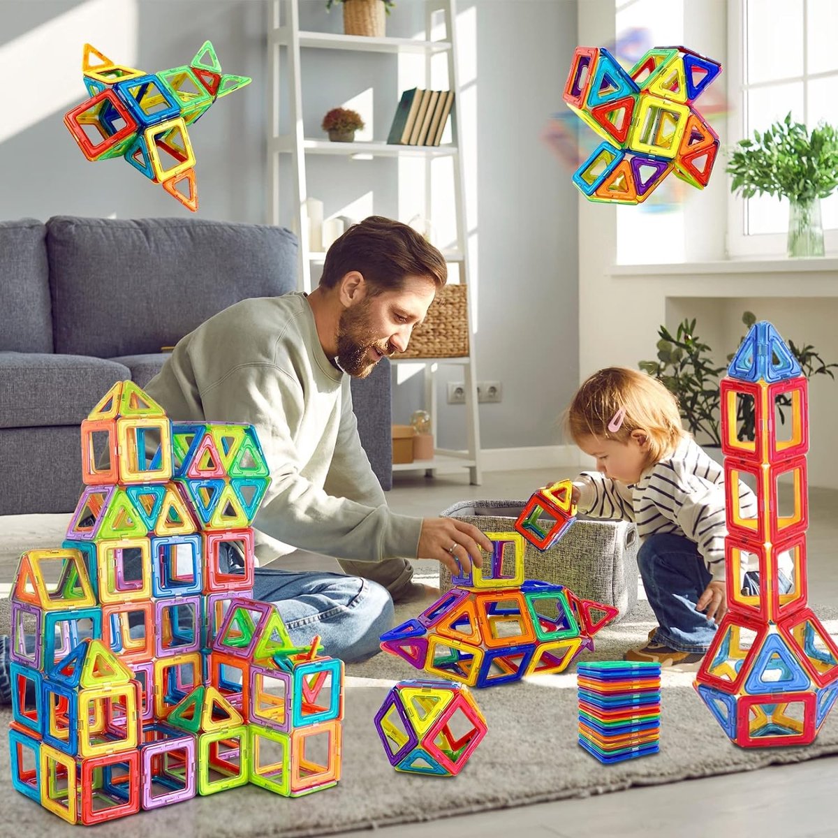 Magneet Speelgoed - Magneet - Bouwblokken - Magnetisch - Speelgoed